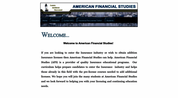 americanfinancialstudies.com