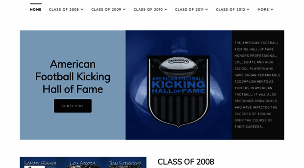 americanfootballkickinghalloffame.com