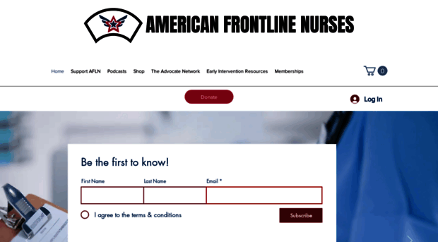 americanfrontlinenurses.com