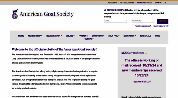 americangoatsociety.com