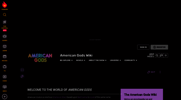 americangods.wikia.com