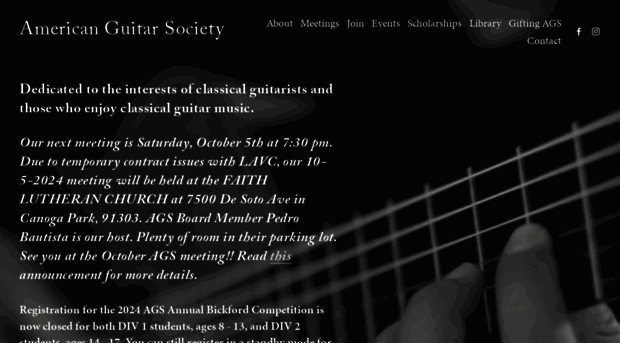 americanguitarsociety.org