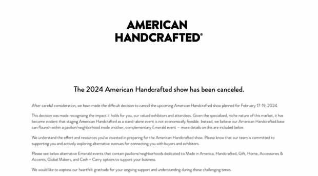 americanhandcraftedshow.com