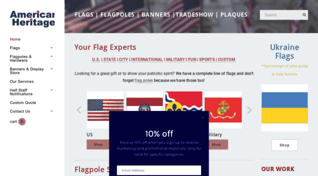 americanheritagebannersandflags.com