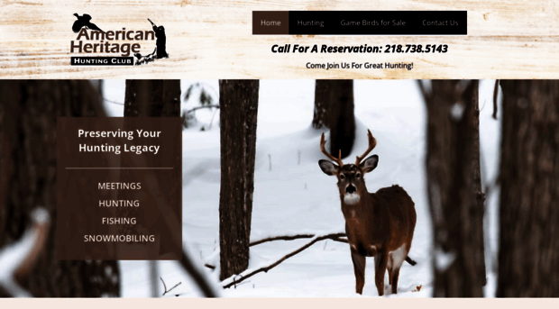 americanheritagehuntingclub.com