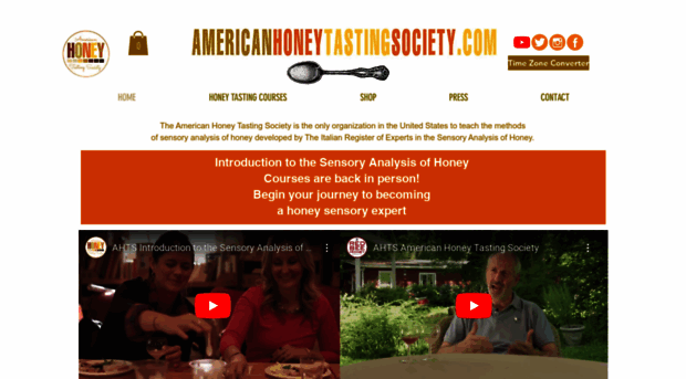 americanhoneytastingsociety.com