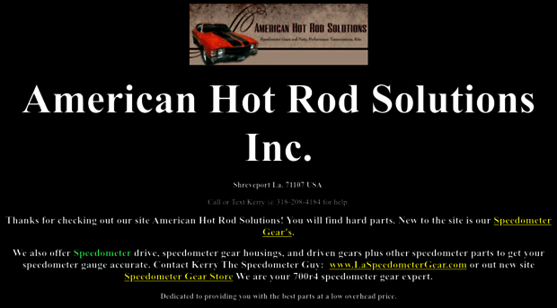 americanhotrodsolutions.com