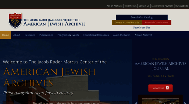 americanjewisharchives.org