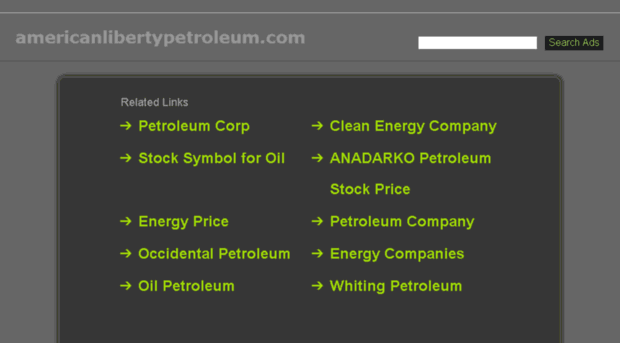 americanlibertypetroleum.com