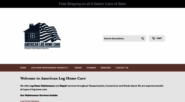 americanloghomecare.com