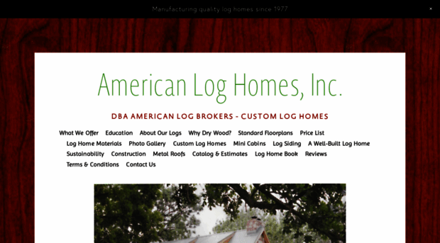 americanloghomes.net