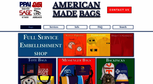 americanmadebags.com