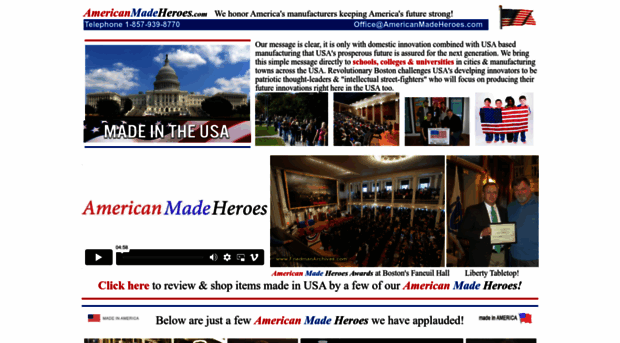 americanmadeheroes.com