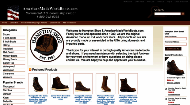 americanmadeworkboots.com