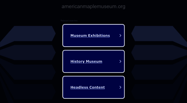 americanmaplemuseum.org