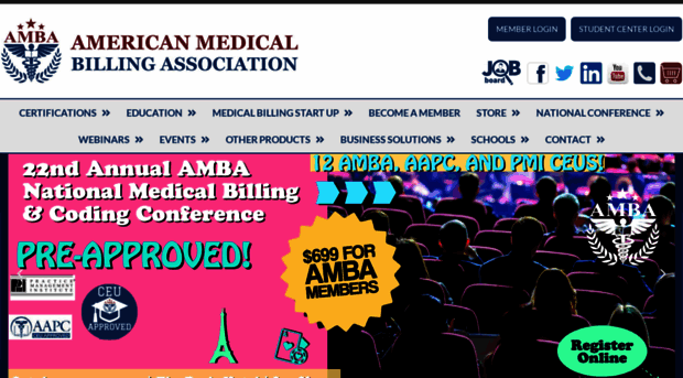 americanmedicalbillingassociation.com