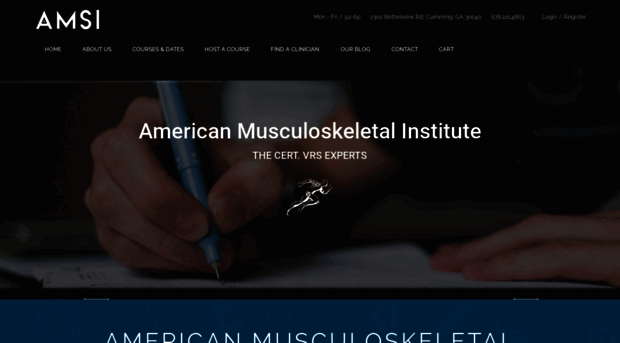 americanmusculoskeletalinstitute.org