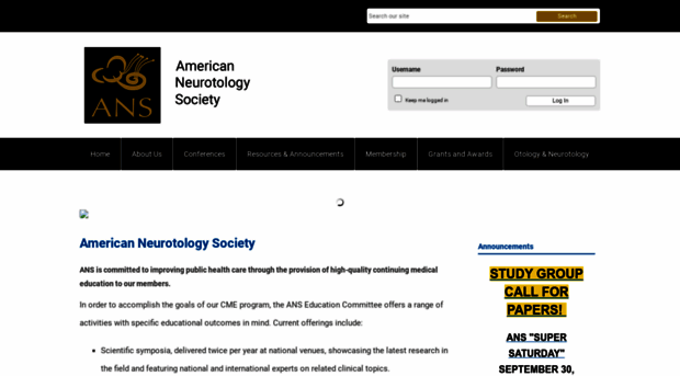 americanneurotologysociety.com