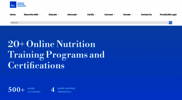 americannutritionassociation.org