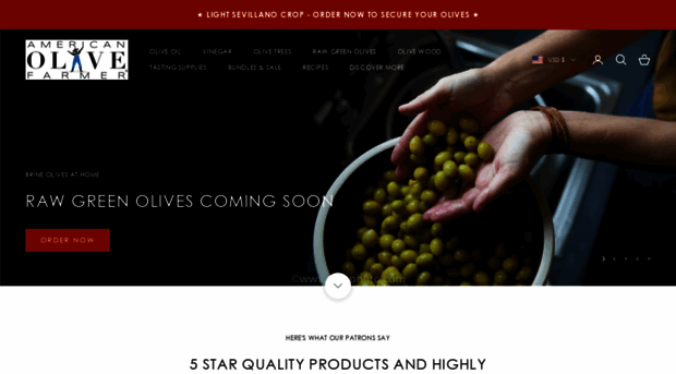 americanolivefarmer.com