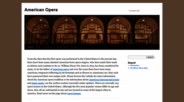 americanoperatheater.org