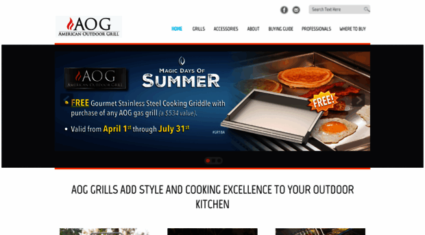 americanoutdoorgrill.com