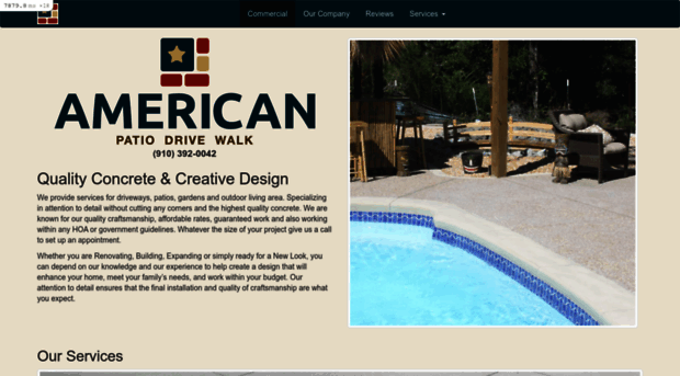 americanpatiodriveandwalk.com