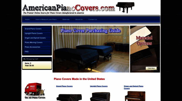 americanpianocovers.com