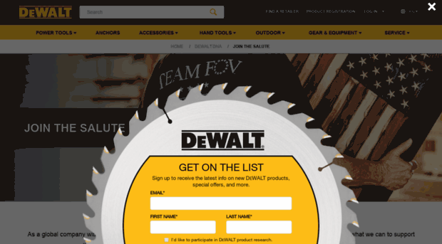 americanpride.dewalt.com