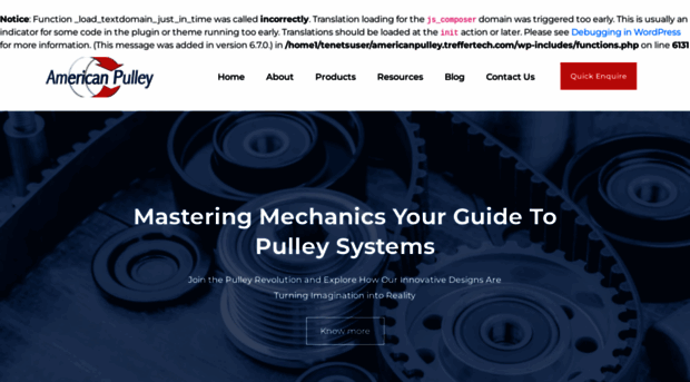 americanpulley.treffertech.com