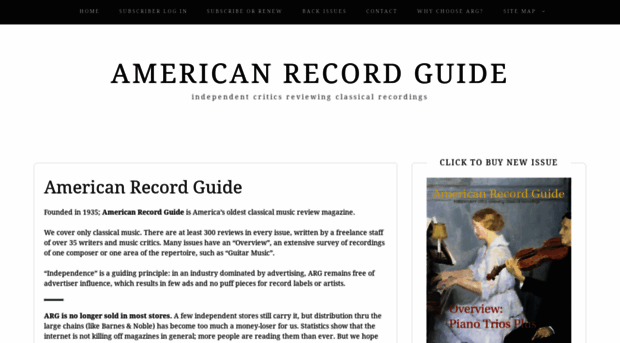 americanrecordguide.com