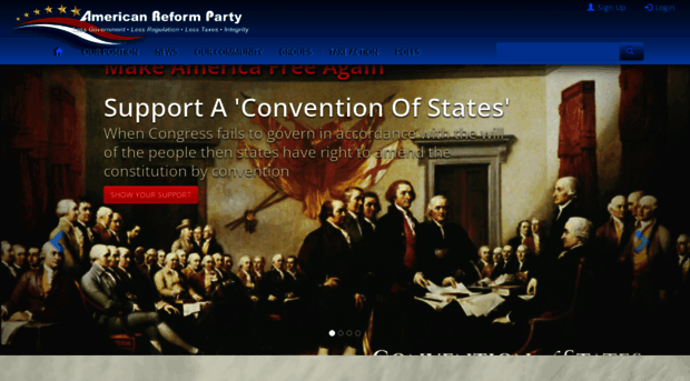 americanreformparty.net