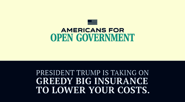 americansforopengovernment.com