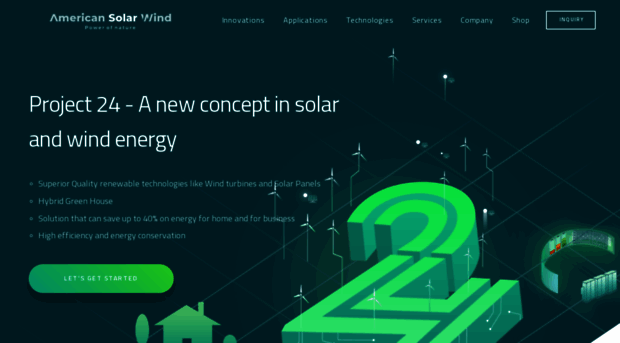 americansolarwind.com