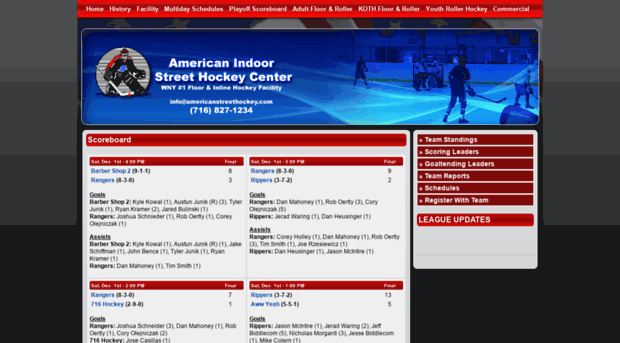 americanstreethockey.com