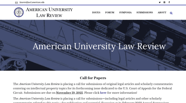 americanuniversitylawreview.com