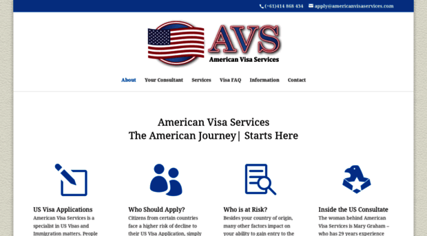 americanvisaservices.com