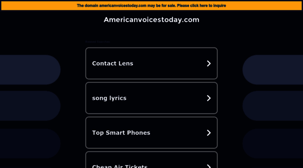 americanvoicestoday.com