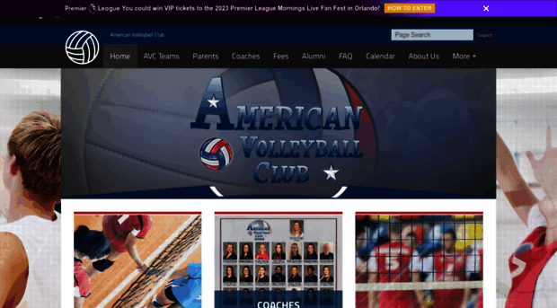 americanvolleyballclub.com