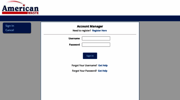 americanwaste.onlineportal.us.com
