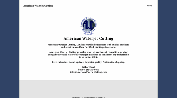 americanwaterjetcutting.com