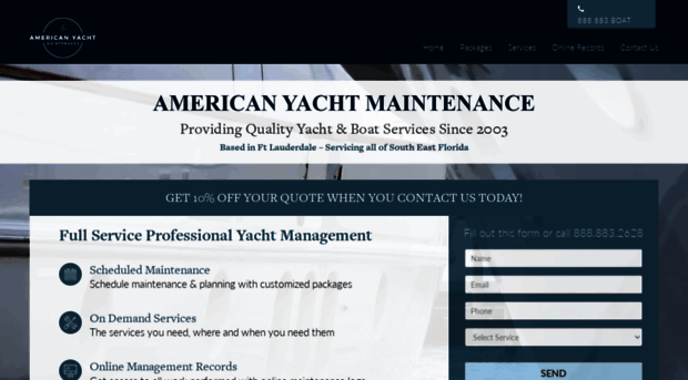 americanyachtmaintenance.com