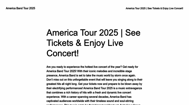 americaontour2025.com