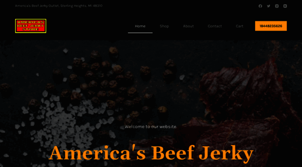 americasbeefjerkyoutlet.com