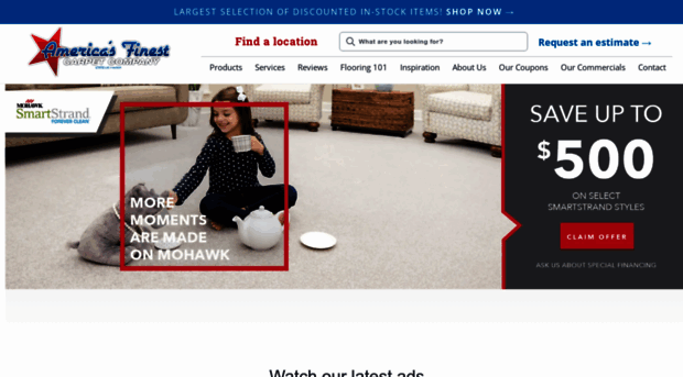 americasfinestcarpet.com