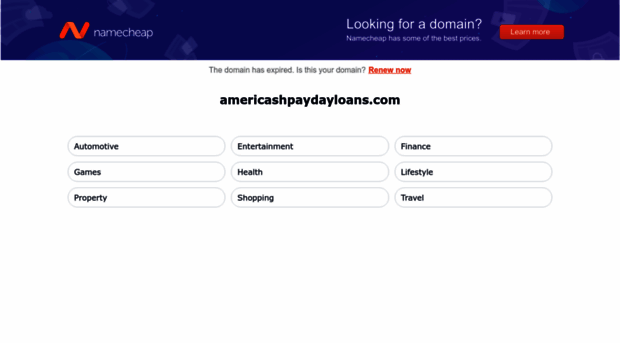 americashpaydayloans.com