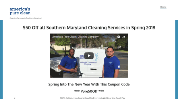 americaspurecleansouthernmaryland.com