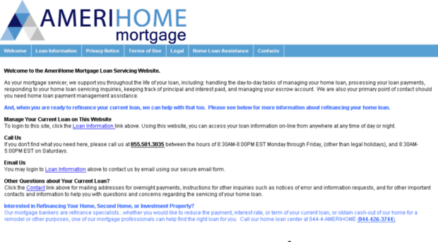 amerihomemortgage.loanadministration.com
