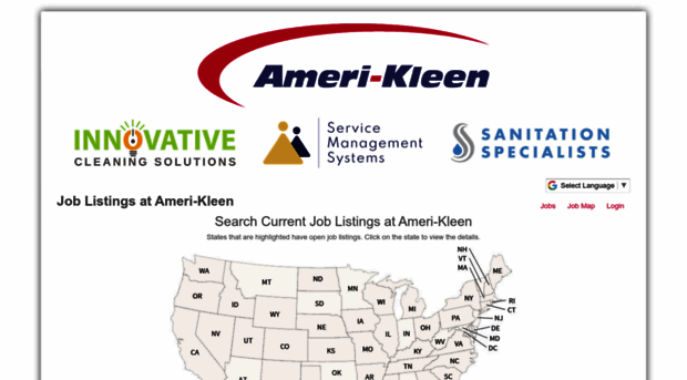 amerikleen.applicantpro.com