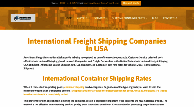 ameritransfreight.com